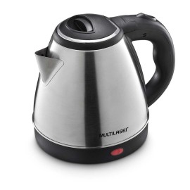 Chaleira Eltrica Inox 1,8L com Base Removvel Bico Peneira e Led 220V 1500W Preto Multilaser - BE008