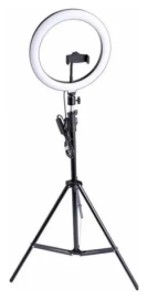 Ring Light Trip Iluminador Led Porttil 26cm + Trip 210cm (Apenas retirada em Loja )