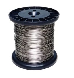 Fio De A�o Inox Para Cerca El�trica  1 Kg - 90mm
