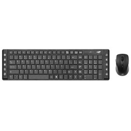 Combo Teclado e Mouse C3 Tech Sem Fio Preto - K-W50BK