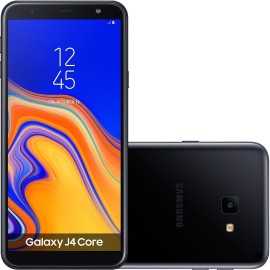 Smartphone Samsung Galaxy J4 Core, 16GB, 8MP, Tela 6  Preto