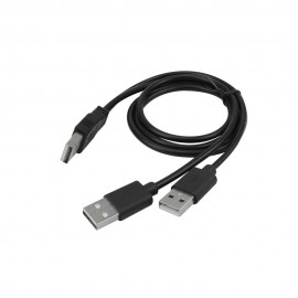 Cabo Y USB 2.0 - 1 USB A macho 2 USB A Macho - 80 Cm 018-1415