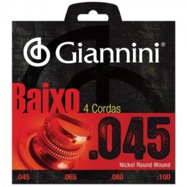 Encordoamento Para Contrabaixo geebrs 0.45 Giannini