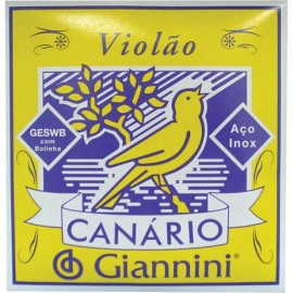 Encordoamento para Violo Ao Geswb   ACO-GESWB Giannini