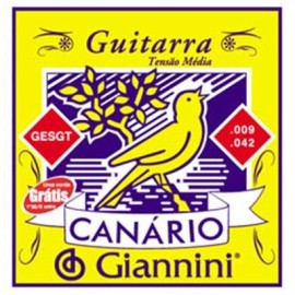 Encordoamento Canario P/Guitarra GEST9 GIANNINI