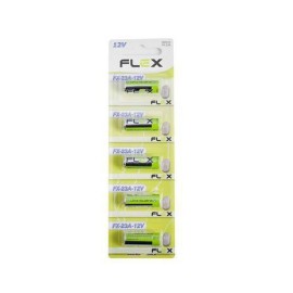 Pilha Bateria  23A 23A-12V Flex  Golg Cartela Com 5 Unidades 