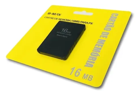 Memory card Ps2 16mb - maxmidia - Cartão de Memória - Magazine Luiza
