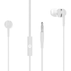 Fone De Ouvido Motorola Pace 105, Anti Ruido Microfone - Branco