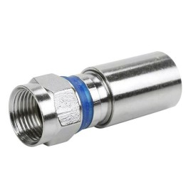 Conector F Compresso RG-6 | A prova de gua