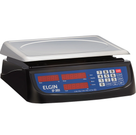 Balana Computadora Elgin 30 Kg Bateria DP3005 - Preto - Bivolt