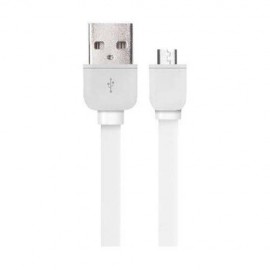 Cabo Para Smartphone Micro USB Com 1 Metro Branco Smarto Go