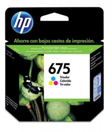 Cartucho HP Original 675 Colorido