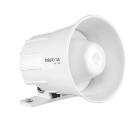 Sirene com fio 105 db sir 1000 branca - intelbras