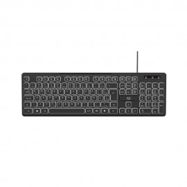 Teclado Com Fio, Light , Conexo USB, Preto - Tc268