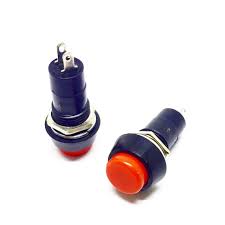 Chave Push Button N/A PBS-11B com 2 Terminais