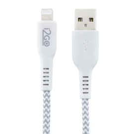 Cabo iPhone Lightning 1,0 Metros 2A Nylon Tranado i2Go