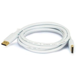 Cabo DisplayPort 1.2 - 5 metros - Branco - Chipsce 018-7495