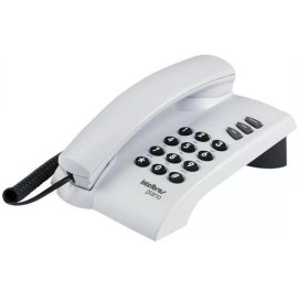 Telefone com fio pleno cinza artico - INTELBRAS