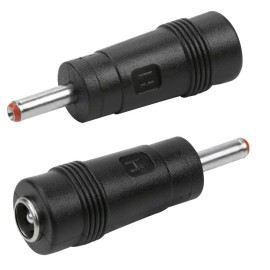 Adaptador P4 2.1x5.5mm Fmea Para 1.35x3.5mm Macho
