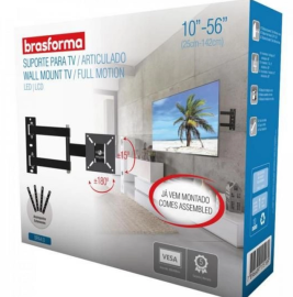 Suporte de TV 10-56" Articulado BRA4.0 BRASFORMA
