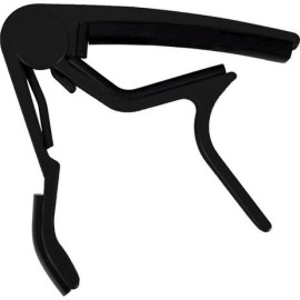 Capotraste curvo com mola para violo ao/nylon - cpl-02 - phx Preto