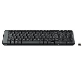 Teclado sem fio Logitech K230 com Design Compacto, Conexo USB