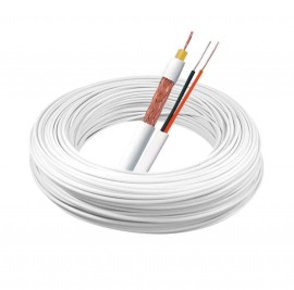 Cabo Coaxial 4mm Frapa Bipolar 26 Com Dupla Blindagem 100 metros
