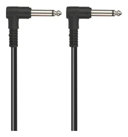 Cabo De Audio P10 X P10 Mono 20 Centimetros 90 Graus P1002