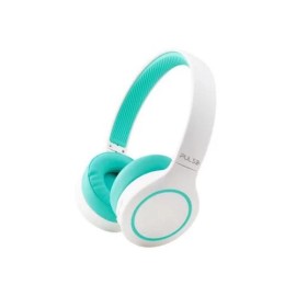 Headphone Bluetooth 5.0 Pulse Head Beats BRANCO-VERDE Multilaser PH342